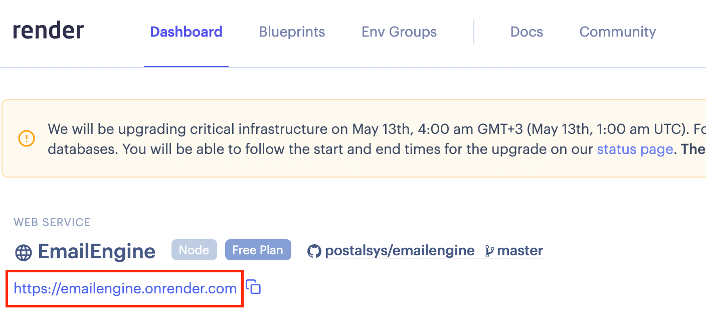 Deployed Application