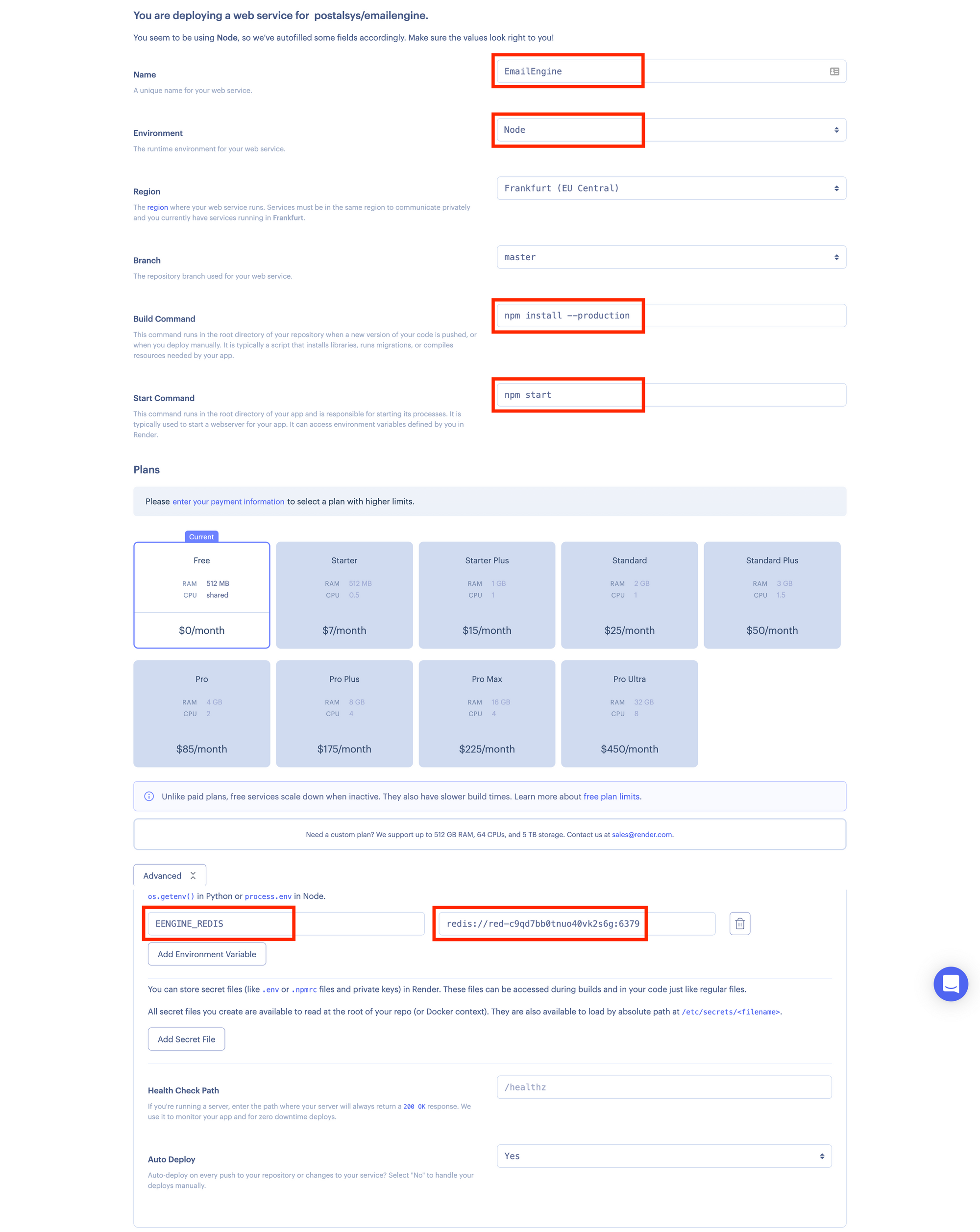 Environment Variables